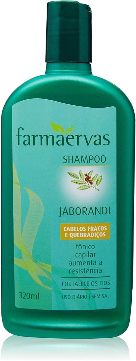 Shampoo Jaborandi Farmaervas Incolor 320 Ml Amazon Br