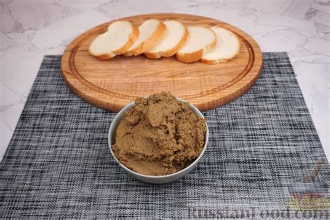 Рецепт: Нежный паштет из говяжьей печени на RussianFood.com