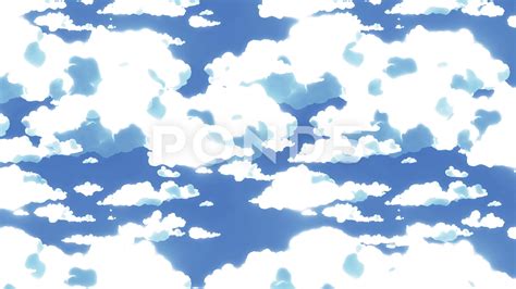 Anime Cloud Background