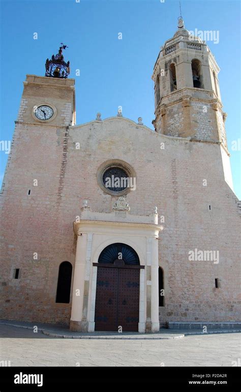 La Iglesia de San Bartolomé y Santa Tecla patrona de Sitges situada