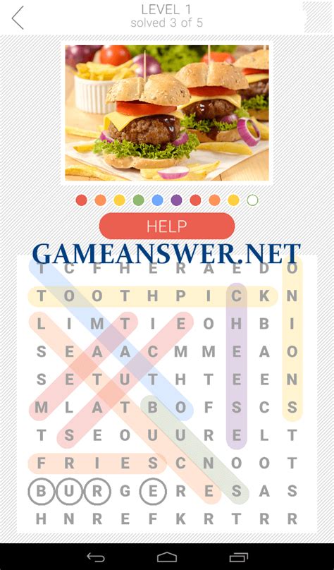 10x10 Word Search Level 1 Answers and Hints - Game Answer