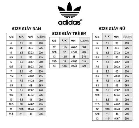 Hướng Dẫn Chọn Size Giày Adidas Chuẩn Xác Chuyên Trang Chia Sẻ Kiến