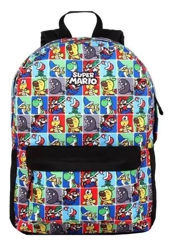 Mochila Escolar De Costas Super Mario G Dmw 11527 Frete grátis