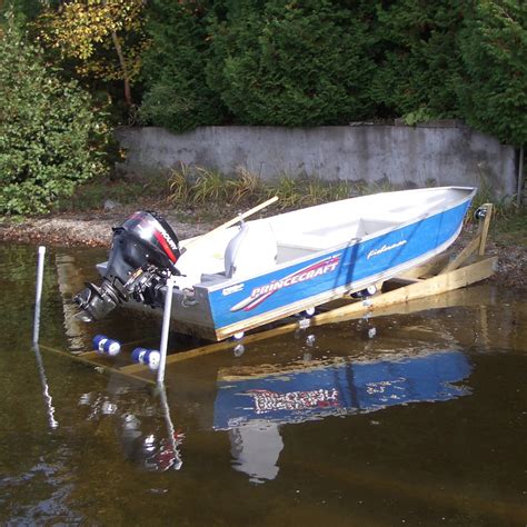 Boat Ramp Kit For Craft Up To 2500 Lbs In Blue The Home Depot Exclusive