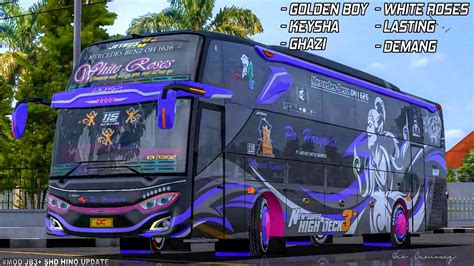 LIVERY PO HARYANTO MOD JB3 SHD HINO UPDATE ANGGA S CVT FARID MADYAWAN