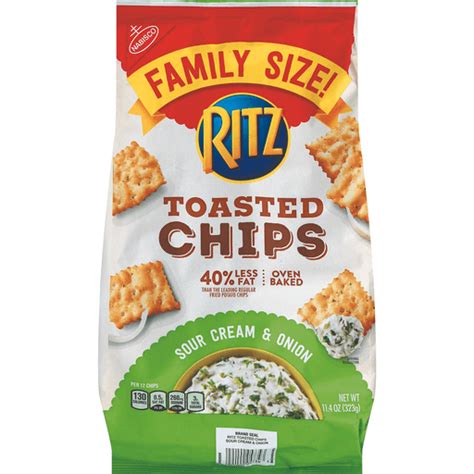 Sour Cream And Onion Ritz Chips