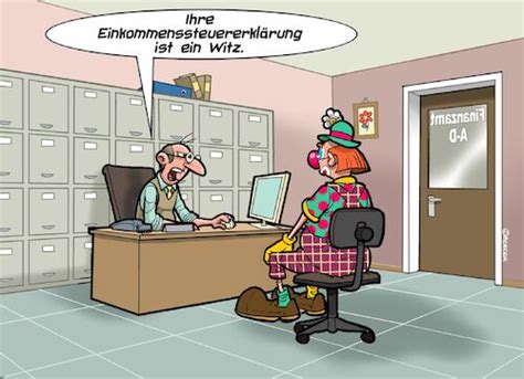 Finanzamt Von Chris Berger Wirtschaft Cartoon Toonpool