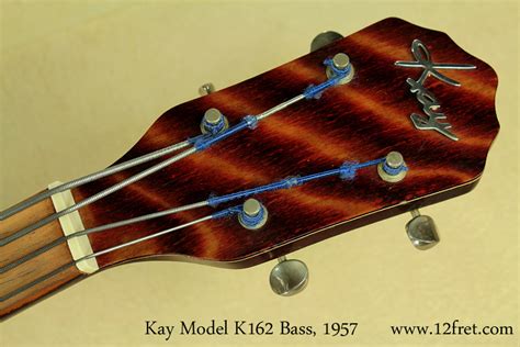 Kay Hollowbody Bass Model K162 1957