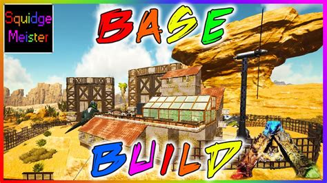 Ark Scorched Earth Squidge S Survival Base Showcase Adobe Build