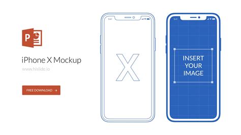 Powerpoint Iphone X Template