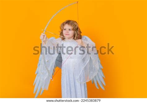 Angel Bow Arrow Little Angel Portrait Stock Photo 2245383879 | Shutterstock