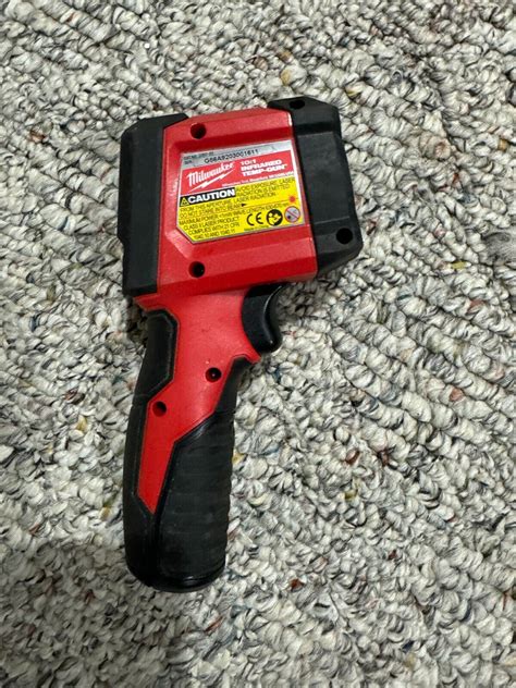 Milwaukee Infrared Temp Gun Red Ebay