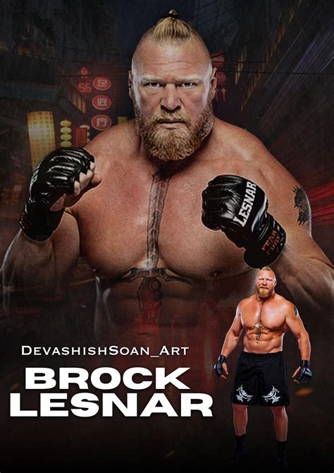 Brock Lesnar Poster 2023 by LegendKiller316era on DeviantArt