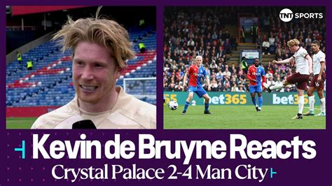 THESE GUYS KEEP ME ON MY TOES Kevin De Bruyne Crystal Palace 2