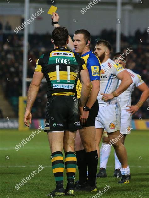 Ben Foden Northampton Saints Shown Yellow Editorial Stock Photo Stock