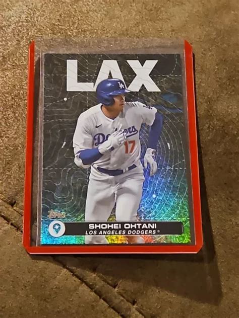 SHOHEI OHTANI 2024 Topps Series 2 INSERT VILLE CTC 1 DODGERS LAX EUR 0