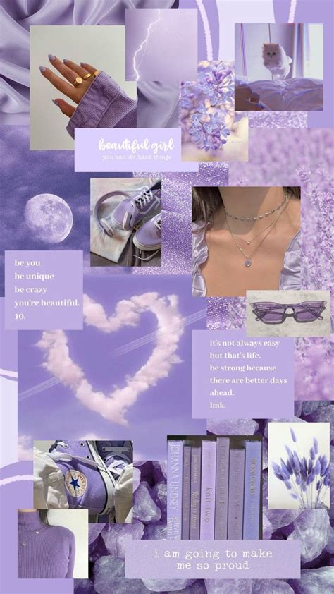 Lilac Aesthetic Wallpaper | Papel de parede azul e branco, Papel de ...