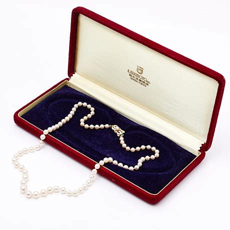 P Rlcollier Mikimoto Doserat St Odlade Saltvattensp Rlor Ca