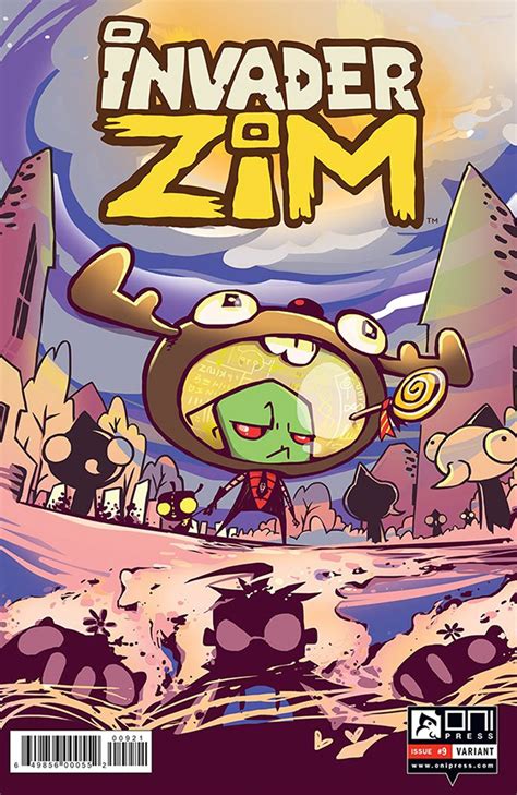 Invader Zim Cover Art