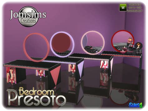 The Sims Resource - presoto vanity table mirror