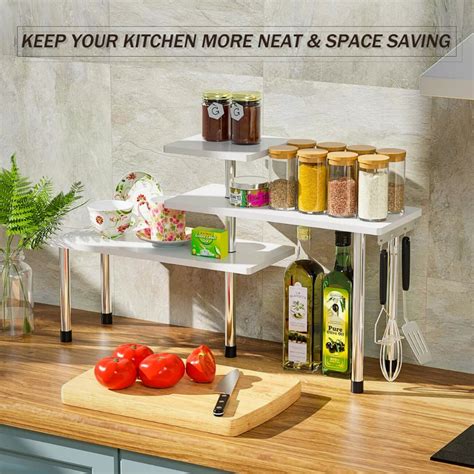 Kitchen Countertop Organizer Corner Shelf Tier Bathroom Etsy Singapore