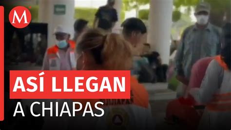 Integrantes Del Viacrucis Migrante Llegan A Pijijiapan Chiapas Youtube