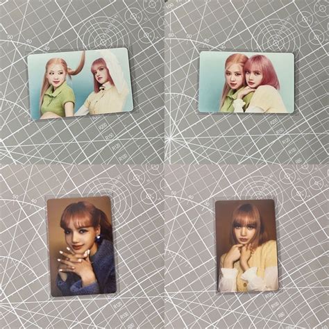 Blackpink Welcoming Collection Lisa Chaelisa Unit Photocard