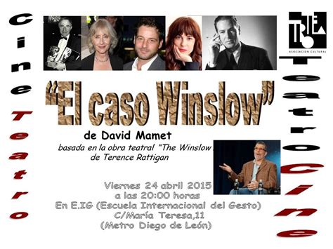 El Caso Winslow De David Mamet Basada En La Obra Teatral ‘the Winslow