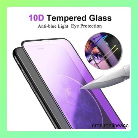 Jual Tempered Glass Blue Light D Anti Radiasi Bl For Infinix Hot