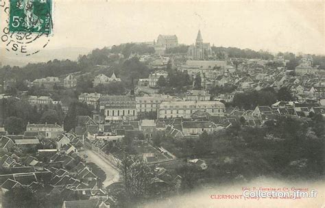 Cpa France Clermont Vue G N Rale Oise Clermont