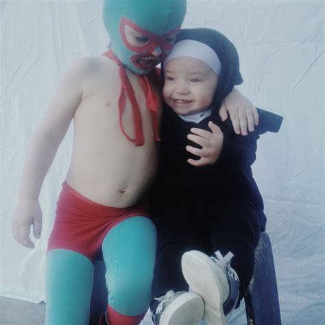 Nacho libre and sister encarnacion home made kids costumes | Nacho libre, Kids costumes, Costumes