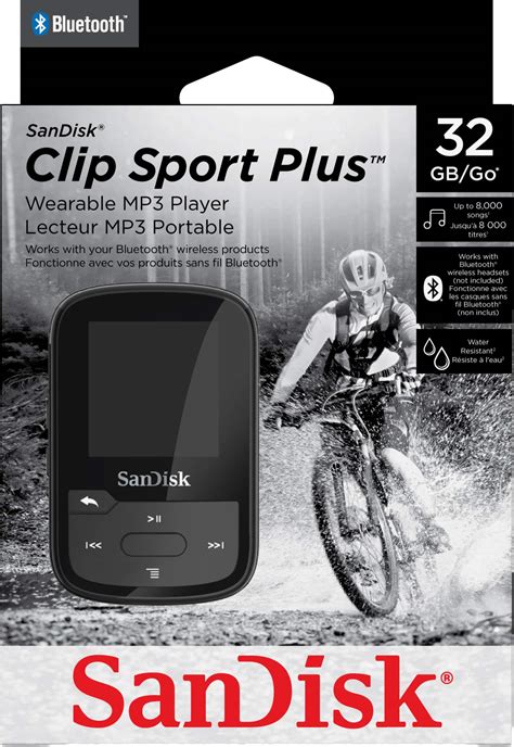 SanDisk 32GB Clip Sport Plus MP3 Player, 56% OFF