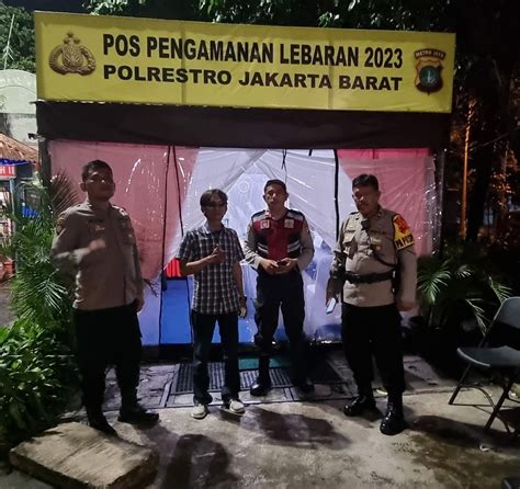 Jelang Hari Raya Idul Fitri 1444 H Polsek Tanjung Duren Gelar