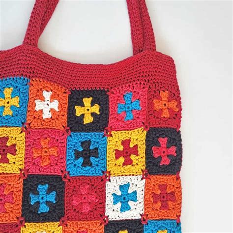 Make A Stunning Boho Tote Bag Free Crochet Pattern Annie Design Crochet