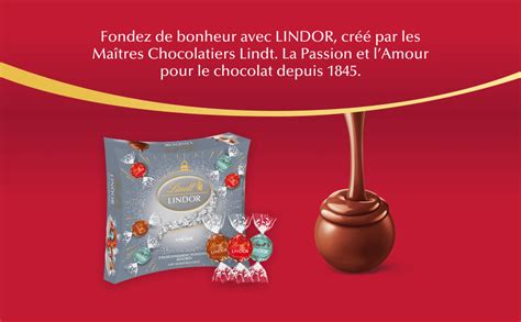 Lindt Boîte De Partage Lindor Édition Argent Assortiment De