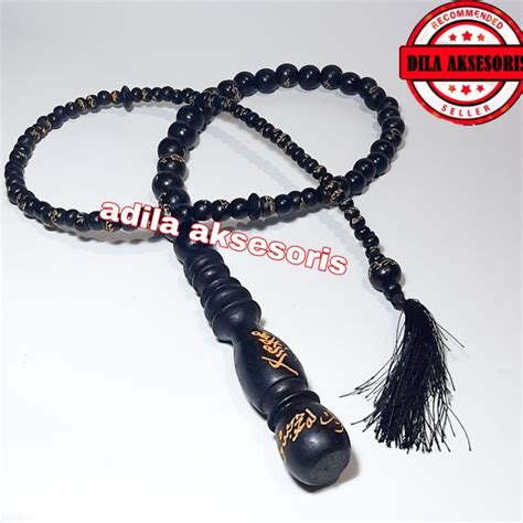 Jual Tasbih Pecut Asmaul Husna Warna Hitam Shopee Indonesia