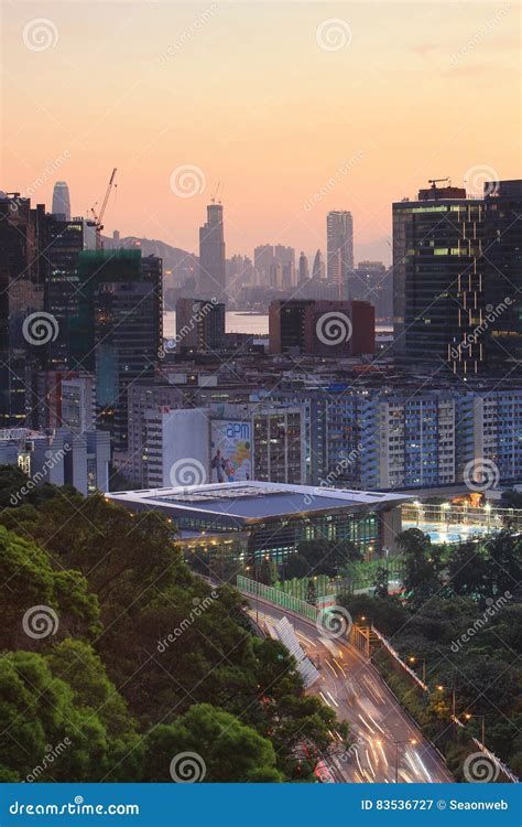 View Of City At Tseung Kwan O Road Editorial Photography Image Of