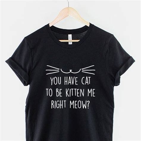 Meow T Shirt Etsy