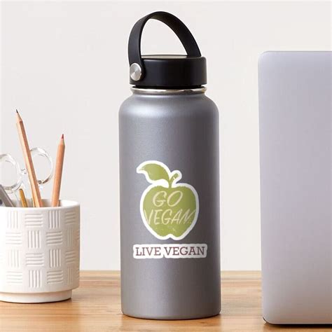 Go Vegan Live Vegan Sticker By Harrismmxv Going Vegan Vegan Living