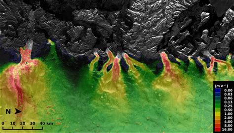 Cryospheric Sciences Image Of The Week Greenland Ice Streams