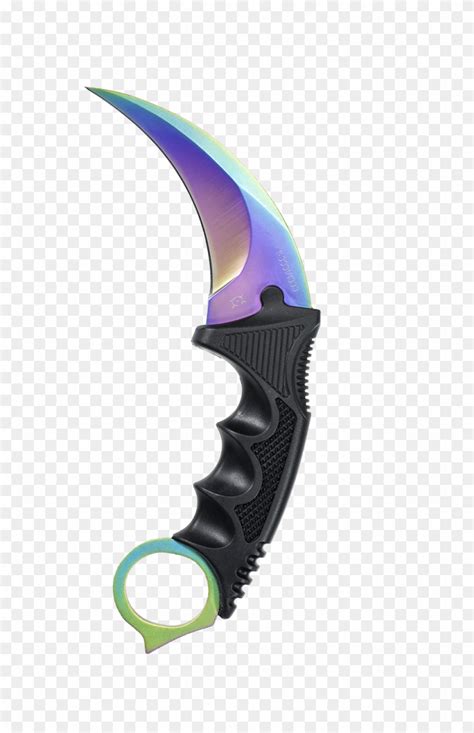 Fadecase Karambit - Fade - Karambit Fade, HD Png Download - 1000x1500 ...