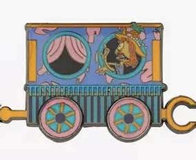 85774 Pleakley Train Hot Topic Disney Lilo Stitch Train Blind Box Loungefly Disney Pin