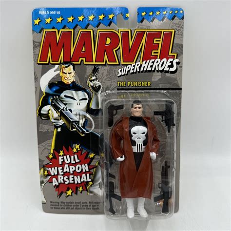 Mavin Marvel Super Heroes Full Weapon Arsenal Punisher Action Figure