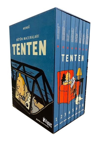 Tenten In Maceralar Herge Kitap Tak M Ciltli Alfa Yay Nlar