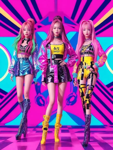 Premium AI Image | the blackpink girl group 103