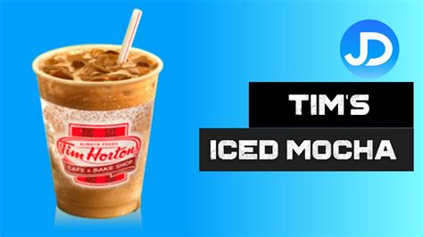 Tim Horton S Iced Mocha Review YouTube