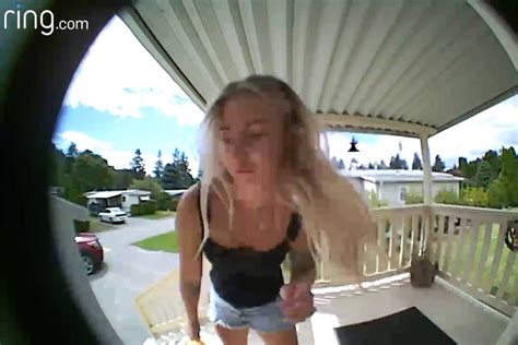 Security Camera Captures Woman Stealing Package From Westbank Doorstep Kelowna Capital News