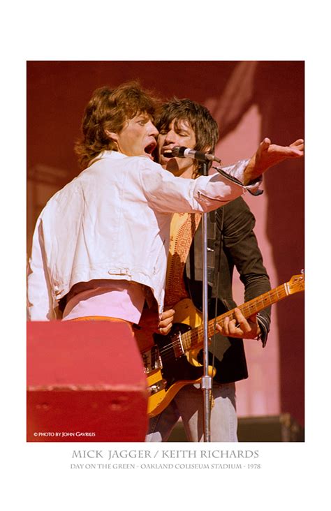 Mick Jagger And Keith Richards Rolling Stones 1978 Catalog 86