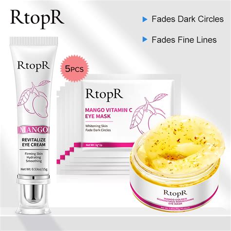 Rtopr Eye Care Set Mango Revitalize Firming Eye Cream Golden