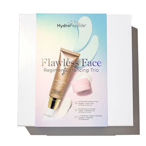 Hydropeptide Flawless Face Regiment Enhancing Trio Zestaw Wzmacniaj Cy